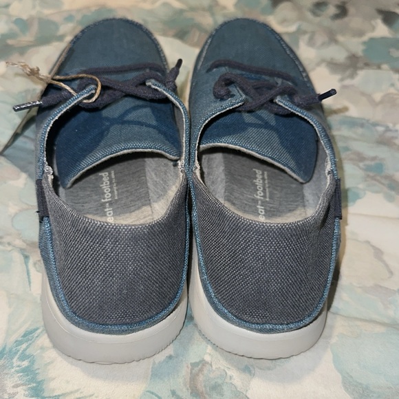 New Chaco Chillos Blue Canvas Slip on Sneakers Women’s 10 BNWT - Picture 4 of 16